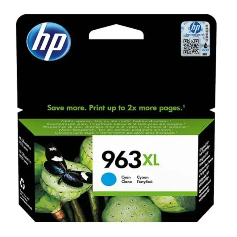 Γνήσιο μελάνι HP 963XL Cyan