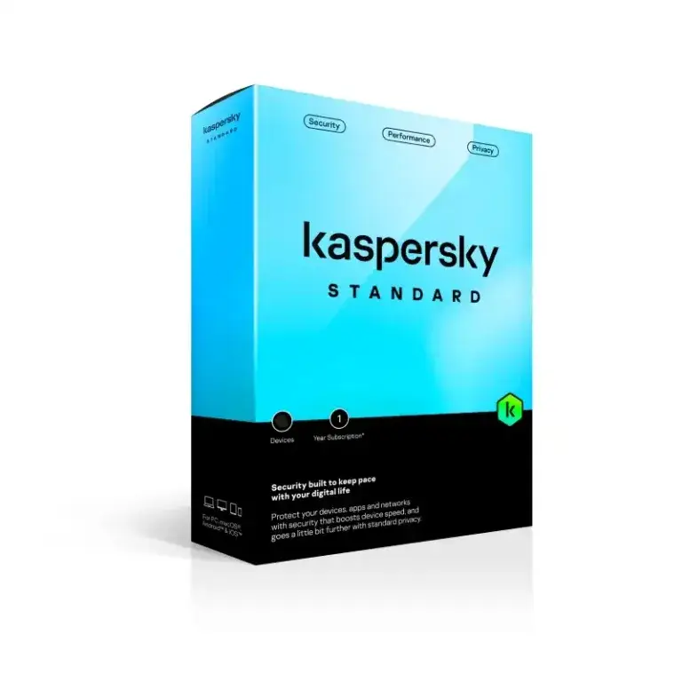 Kaspersky Standard Antivirus 1 Licence 1 Year
