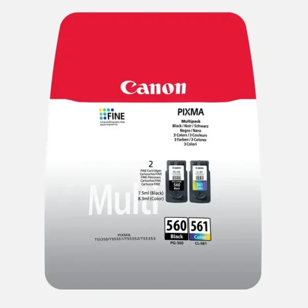 Γνήσια μελάνια Canon PG560 CL561 3713C006