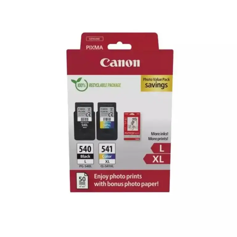 Γνήσια μελάνια Canon PG-540L/CL-541XL