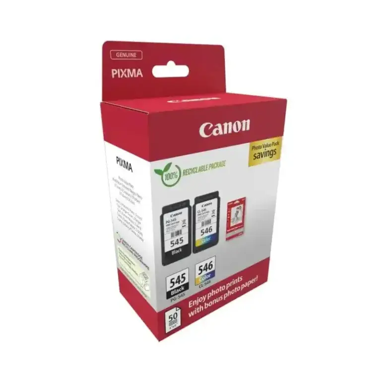 Γνήσια μελάνια Canon PG545 CL546