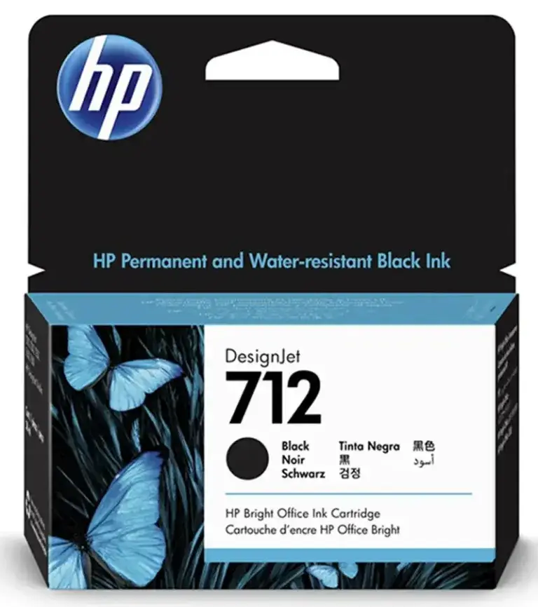 Γνήσιο μελάνι HP 712 Black