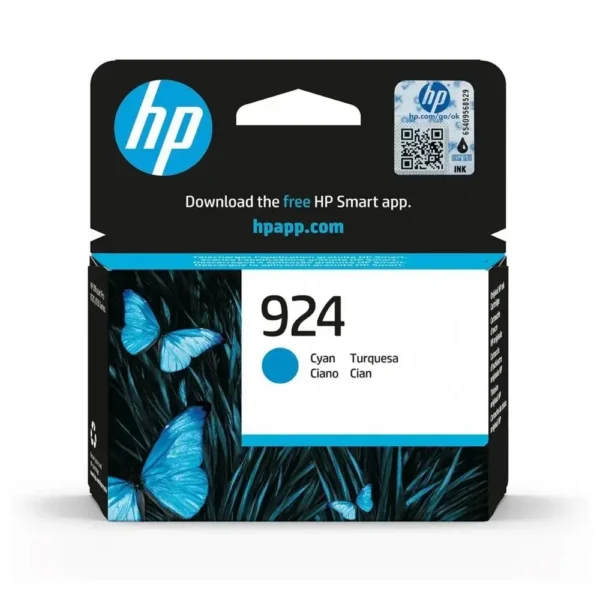 Γνήσιο μελάνι HP 924 Cyan