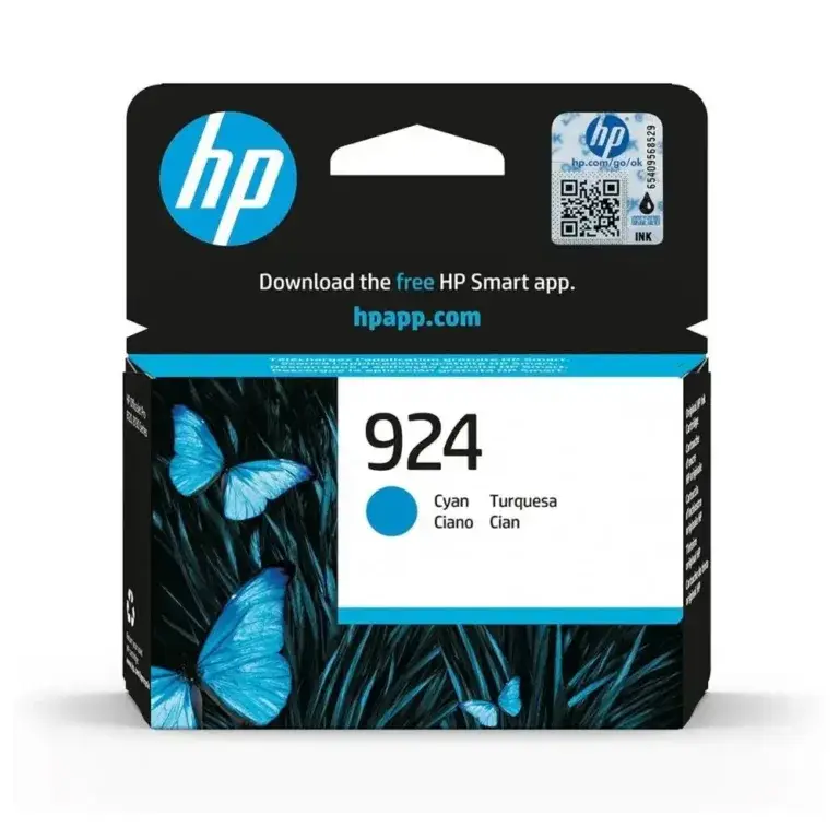 Γνήσιο μελάνι HP 924 Cyan