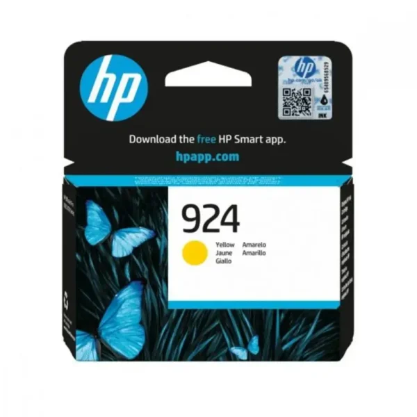 Γνήσιο μελάνι HP 924 Yellow
