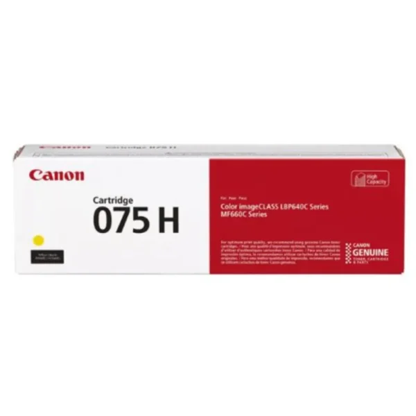 Γνήσιο Toner Canon LBP CRG075H Yellow 6366C002
