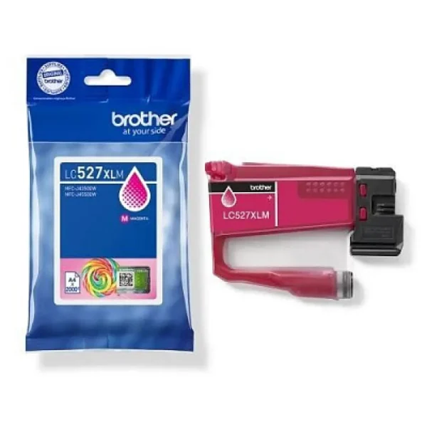 Γνήσιο μελάνι Brother LC-527XL Magenta
