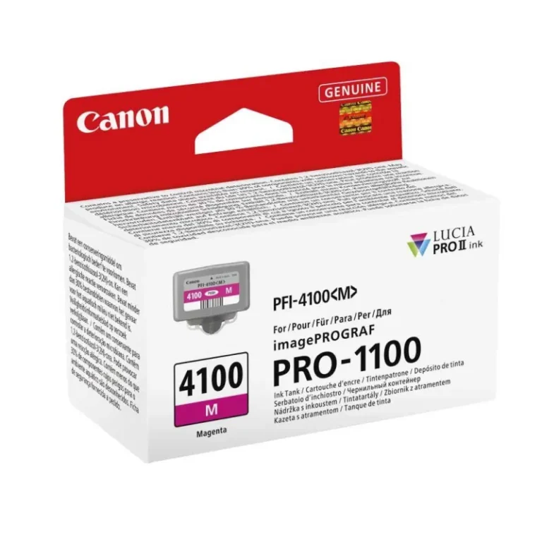 Γνήσιο μελάνι Canon PFI4100M Magenta (6779C001)