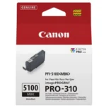 Γνήσιο μελάνι Canon PFI-5100 Matte Black (6951C001)